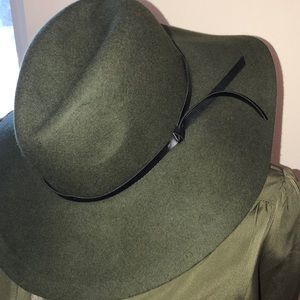 Wool fedora hat